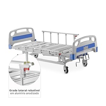 Cama Hospitalar DX3 3 Movimentos Mannual