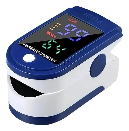 Oximetro Digital De Dedo Medidor De Saturação Doméstico