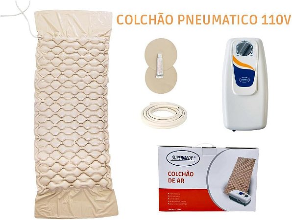 Colchão Pneumático Supermedy — Conforto e Segurança para Pacientes.