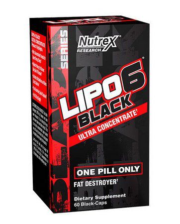 Lipo 6 Black Ultra Concentrado  60 cápsulas - Nutrex - ORIGINAL