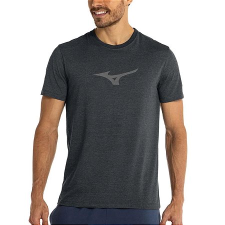 Camiseta de Corrida Mizuno Lifestyle - Cinza