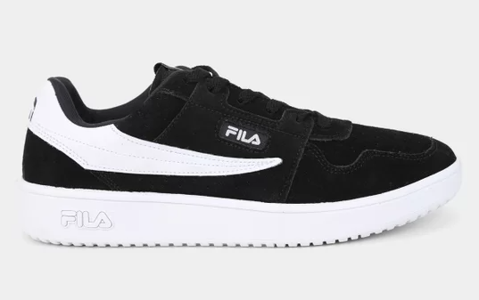 Tênis Fila Acd Classic Se - Preto e branco