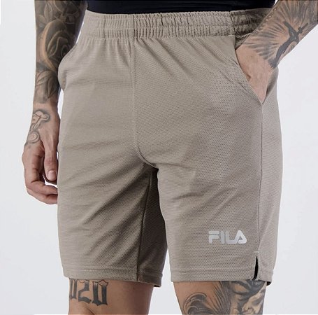 Bermuda Fila Sport 7,5 - Bege