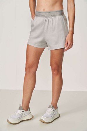 Short Colcci com Bolso - Cinza