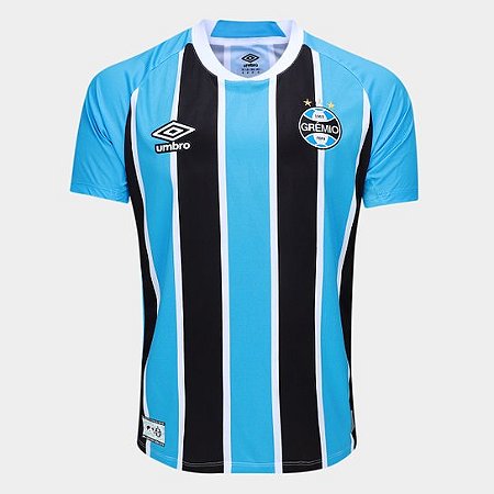 Camisa Grêmio I 25/26 Torcedor Umbro Masculina - Tricolor Sem número