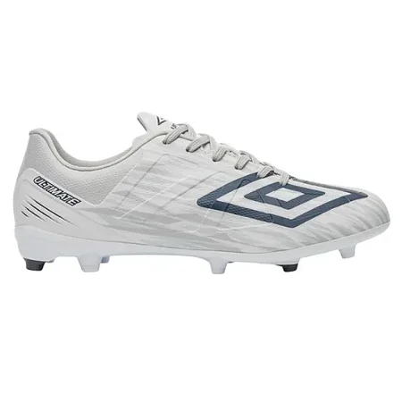 Chuteira Umbro Campo Ultimate Unissex - Branco+Azul