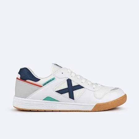 Tênis Futsal Munich Continental V2 Masculino - Branco