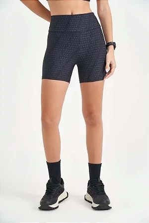 Bermuda Short Colcci Preto Logomania