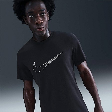 Camiseta Nike Dri-FIT Tee Masculina Preta