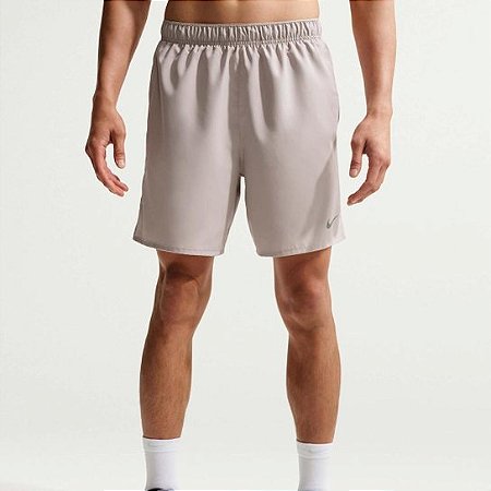 Shorts Bermuda Nike Challenger Masculino - Bege
