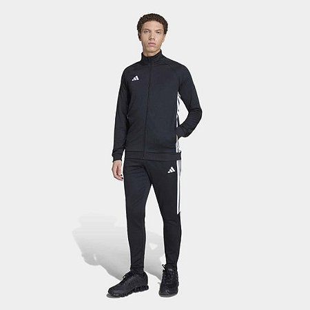 Agasalho Adidas Tiro Es Masculino - Preto+Branco