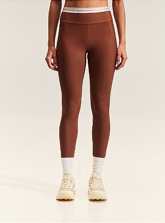 Calça Legging Colcci Sport Marrom