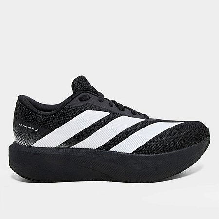 Tênis Adidas Latin Run 3.0 - Preto+Branco