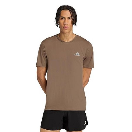 Camiseta Adidas Running Essentials ClimaCool - Caramelo