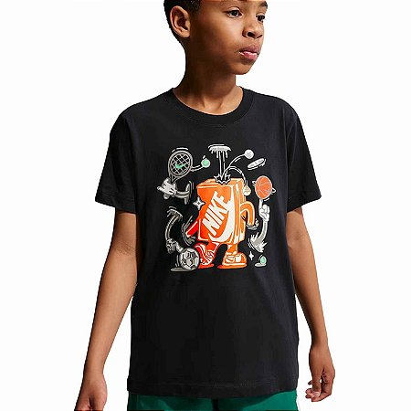Camiseta Juvenil Nike M/C Sportswear Boxy