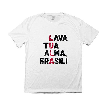 Camiseta Lula Presidente 2022 Lava tua Alma Brasil Porto Alegre entrega gratis