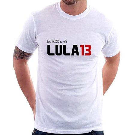 Camisa Lula 13 Presidente 2022 Porto Alegre entrega frete grátis