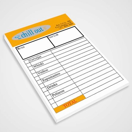 Impressão de Blocos com cola Personalizados - Tele Gráfica Zona Norte Porto Alegre Canoas Cachoeirinha Gravataí Alvorada Viamão