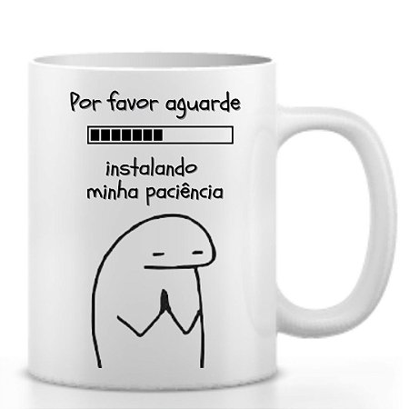 Caneca Flork Instalando Minha Paciência