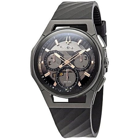 BULOVA Curv Chronograph Dark Gray Dial