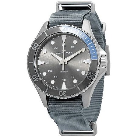 HAMILTON Khaki Navy Scuba Quartz Grey Dial