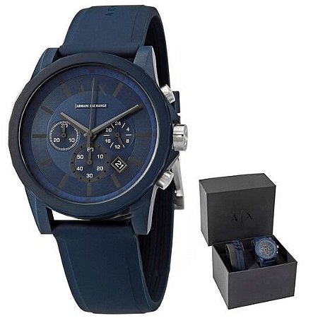 ARMANI EXCHANGE Outerbanks Chronograph Quartz Blue Dial