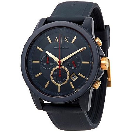 ARMANI EXCHANGE Outerbanks Chronograph Quart Blue Dial