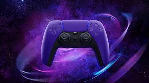 Controle PS5 sem Fio DualSense Sony Starlight Blue - Roxo