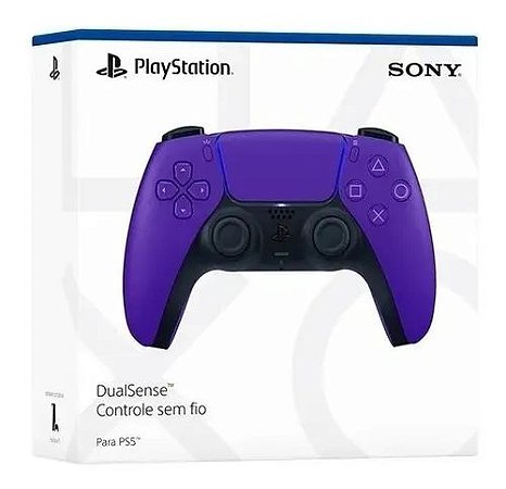 Controle sem fio DualSense Galactic Purple Sony - PS5