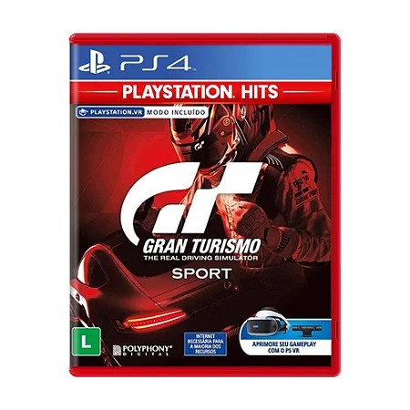 Jogo Gran Turismo Sport (Hits) - PS4