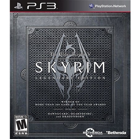 Jogo The Elder Scrolls V: Skyrim - PS3 (Usado) - Elite Games - Compre na  melhor loja de games - Elite Games