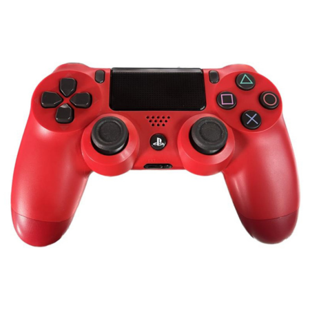Controle Sony Dualshock 4 Vermelho sem fio (Com led frontal) - PS4 (Usado)