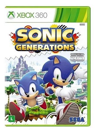 Jogo Sonic Generations - Xbox 360 (Usado)