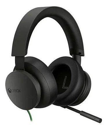 Headset Gamer Microsoft Xbox com fio - Multiplataforma
