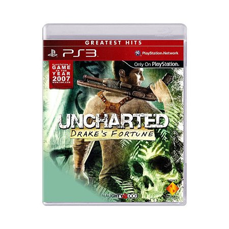 Jogo Uncharted: Drake's Fortune - PS3 (Hits)