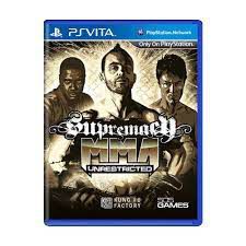 Jogo Supremacy MMA: Unrestricted - PS Vita (Usado)