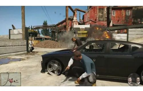Jogo Grand Theft Auto V - GTA 5 - para Playstation 3 - Seminovo