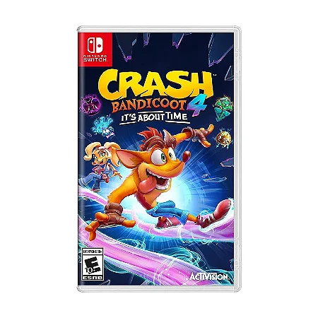 Jogo Crash Bandicoot 4: It’s About Time - Switch
