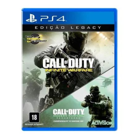Jogo Call of Duty: Infinite Warfare + Modern Warfare Remastered (Edição-Legacy) - PS4 (Usado)