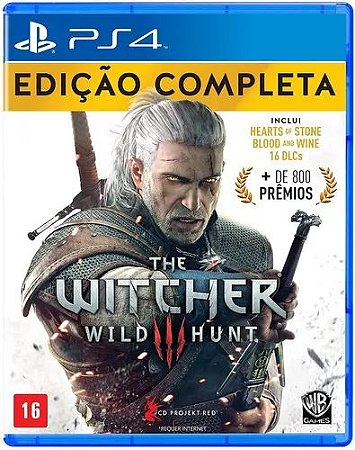 Jogo The Witcher 3: Wild Hunt (Edição Completa) - PS4