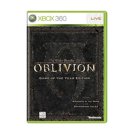 Jogo The Elder Scrolls IV: Oblivion (GOTY) - Xbox 360 (Usado)