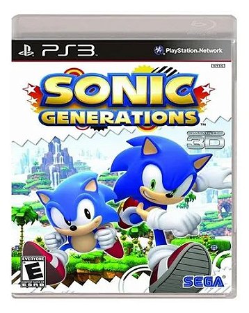 Jogo Sonic Generations - PS3 (Usado)