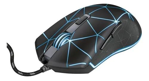 Mouse Gamer Trust GXT Locx 4000dpi LED com fio