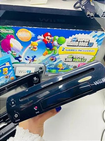 Gameteczone Usado Console Nintendo Wii U Preto 32GB + Acessórios - Nin -  Gameteczone a melhor loja de Games e Assistência Técnica do Brasil em SP