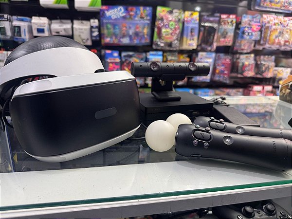 PlayStation VR2 + PlayStation Câmera - PS4 VR - Sony (Usado