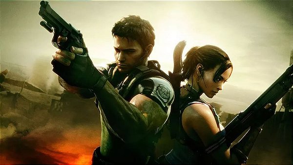 Resident Evil 5 Jogo Xbox 360 Seminovo Loja Bh - TOPA TUDO GAMES