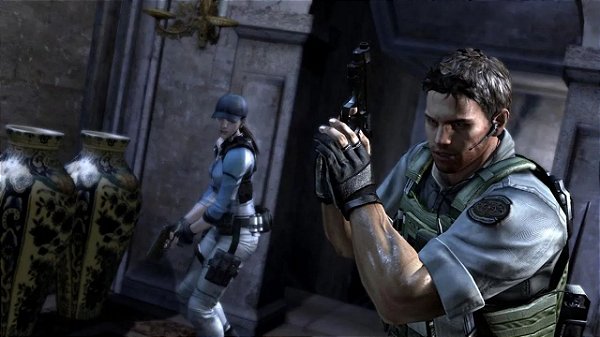 Resident Evil 5 Jogo Xbox 360 Seminovo Loja Bh - TOPA TUDO GAMES