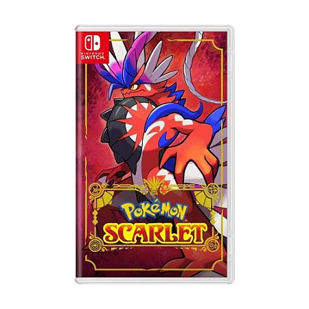Jogo Pokémon Scarlet - Switch (Usado)