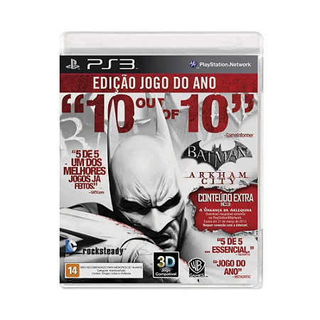 Jogo Batman: Arkham Asylum - PS3 (Usado) - Elite Games - Compre na melhor  loja de games - Elite Games
