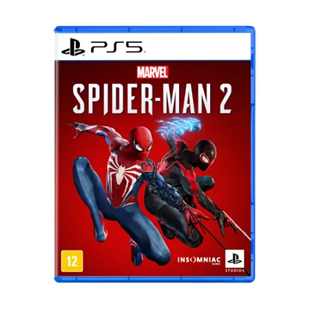 Controle DualSense Marvel's Spider-Man 2 Limited Edition PS5 - Game Games -  Loja de Games Online